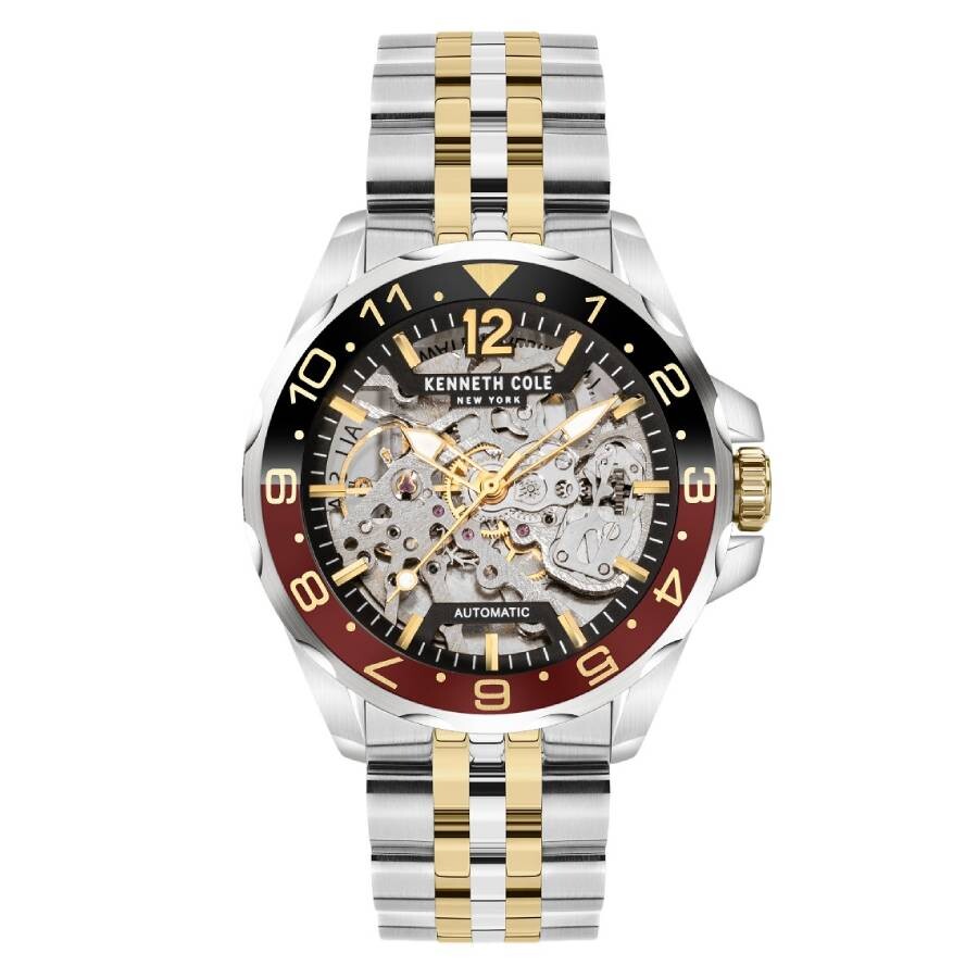 Kenneth Cole New York Automatic Skeleton Dial Men's Watch KCWGL2124840