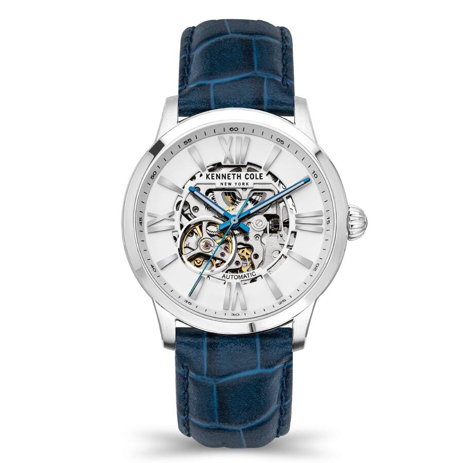 Kenneth Cole New York Automatic Skeleton White Dial Men's Watch KCWGE2122410