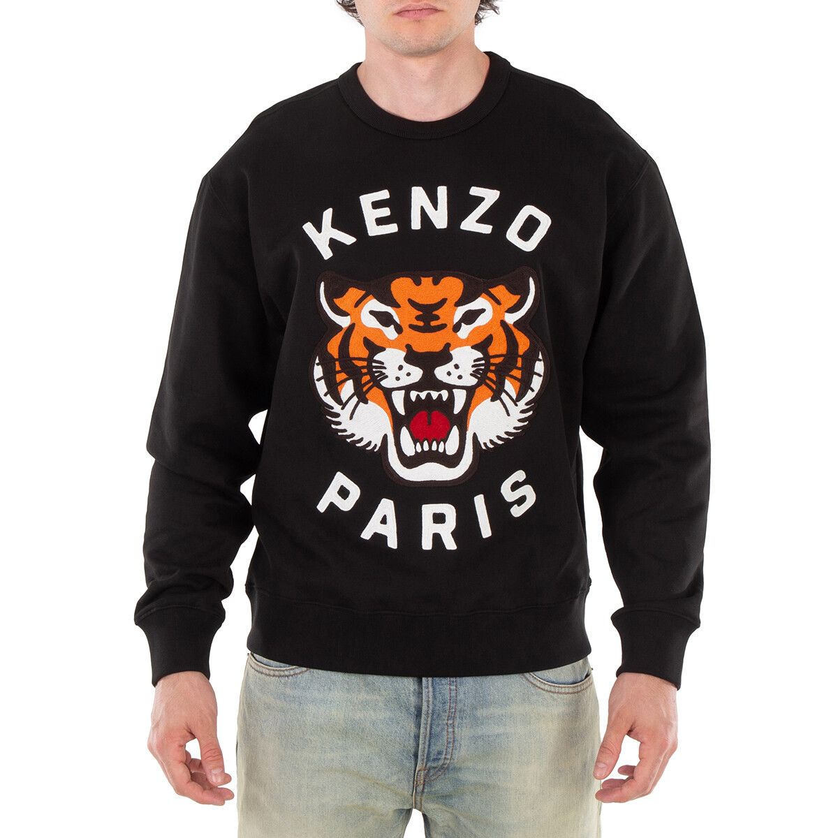 Kenzo Embroidered Logo Cotton T-Shirt, Size Small