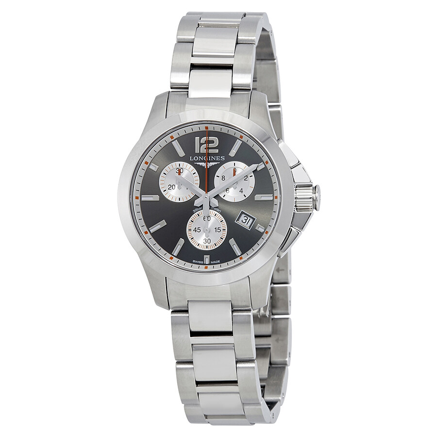 Longines Conquest Quartz Black Dial Men's Watch L33794796