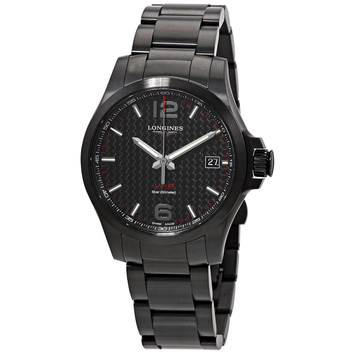 Longines Conquest V.H.P. Quartz Men's Watch L3.716.2.66.6