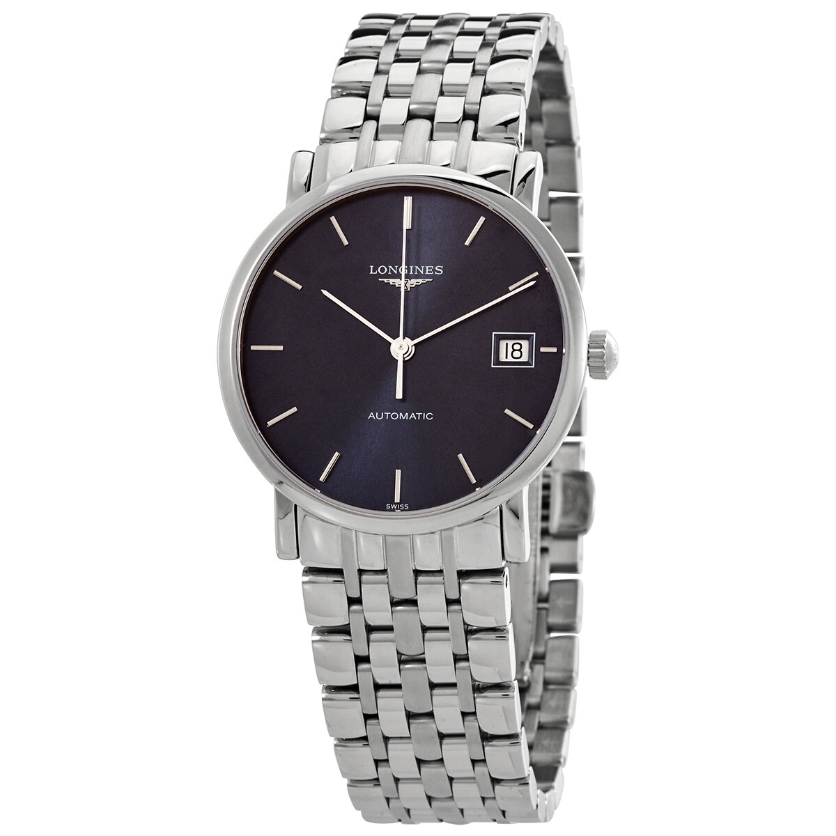 Longines Elegant Automatic Blue Dial 34.5 mm Watch L4.809.4.92.6