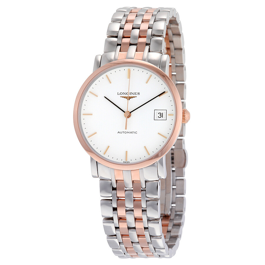 Longines Elegant Automatic White Dial 34.5 mm Watch L48095127