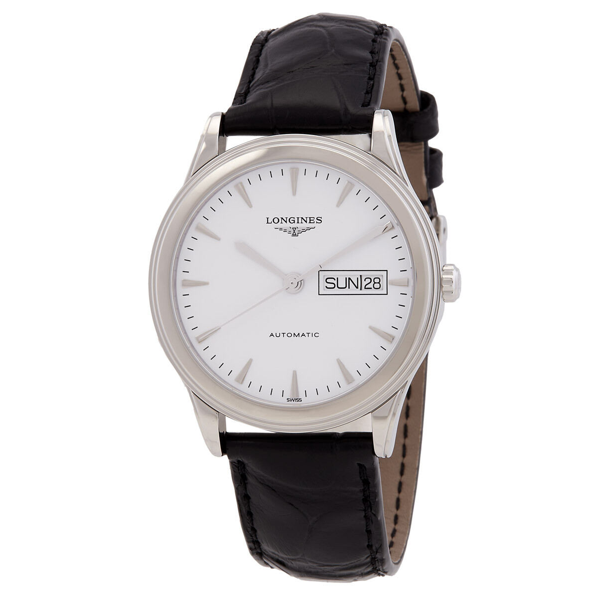 Longines Flagship Automatic White Dial Men's Watch L48994122