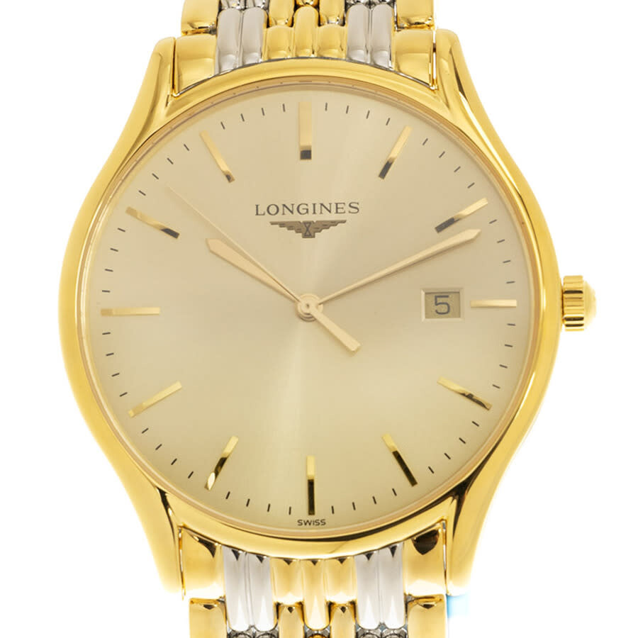 Longines Grande Classique Quartz Champagne Dial Men's Watch L4.859.2.32.7