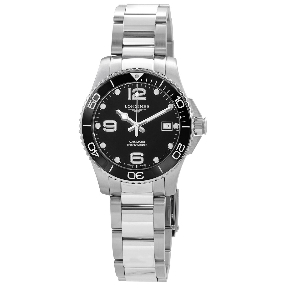 Longines HydroConquest Automatic Black Dial Men's Watch L3.780.4.56.6