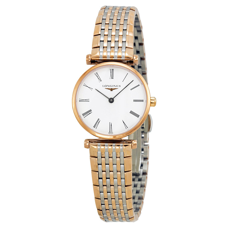 Longines La Grande Classique White Dial Two-tone Ladies Watch L42091917