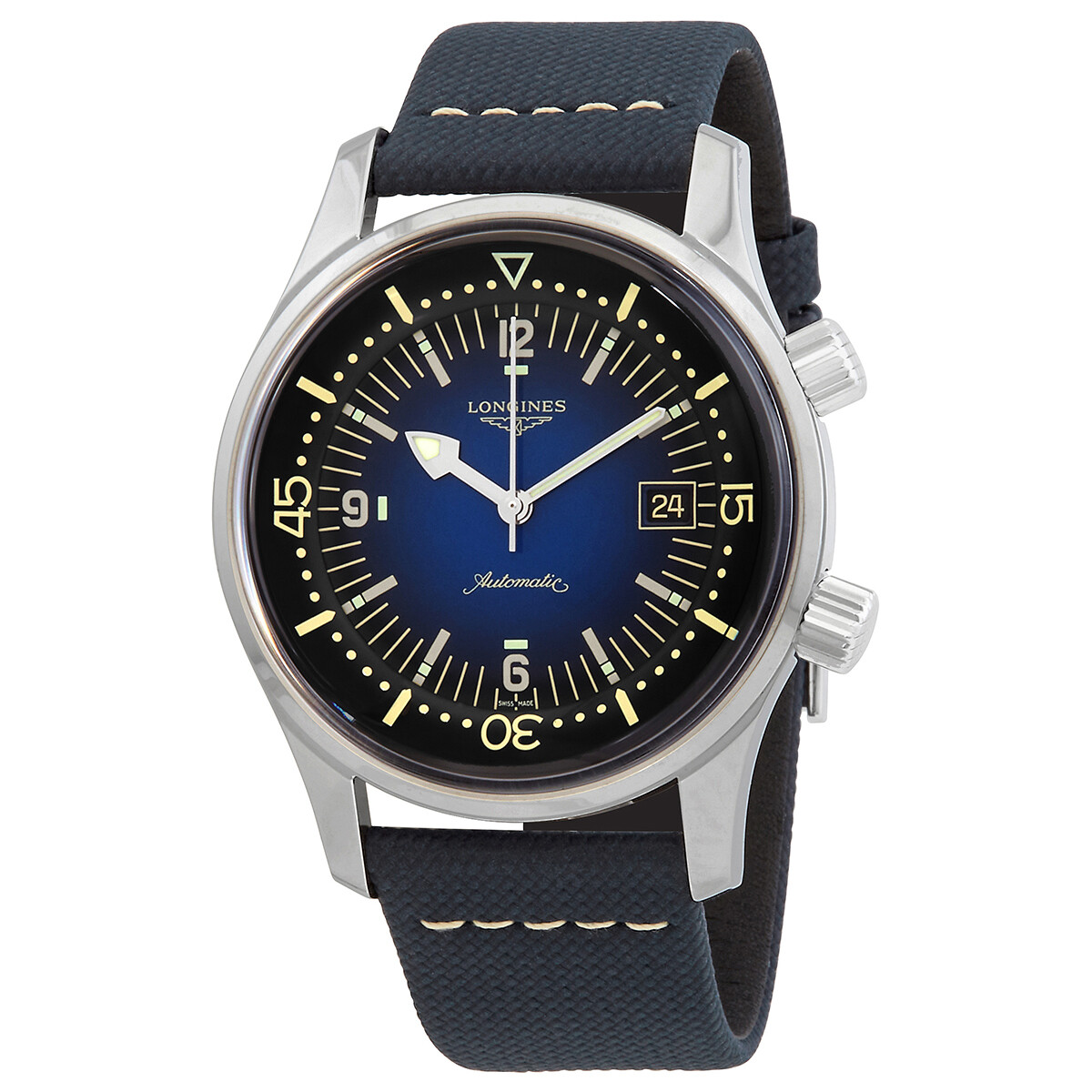 Longines Legend Diver Automatic Blue Lacquered Dial Men's Watch L3.774.4.90.2