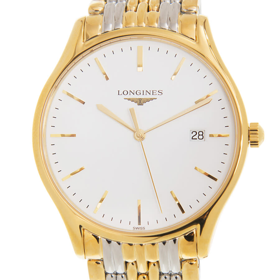 Longines Lyre Quartz White Dial Men's Watch L4.859.2.12.7