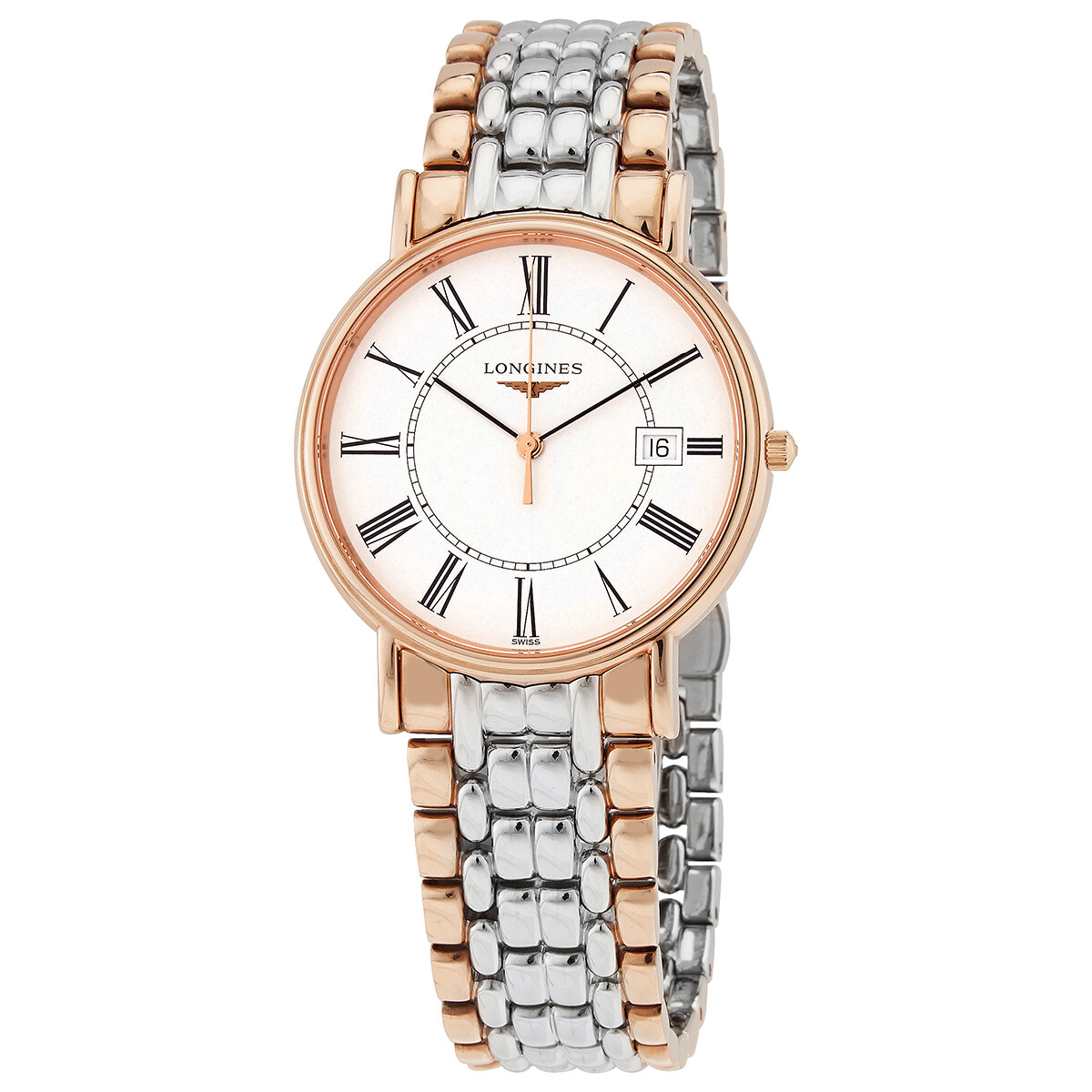 Longines Presence Quartz Men's Two-Tone Watch L4.790.1.11.7