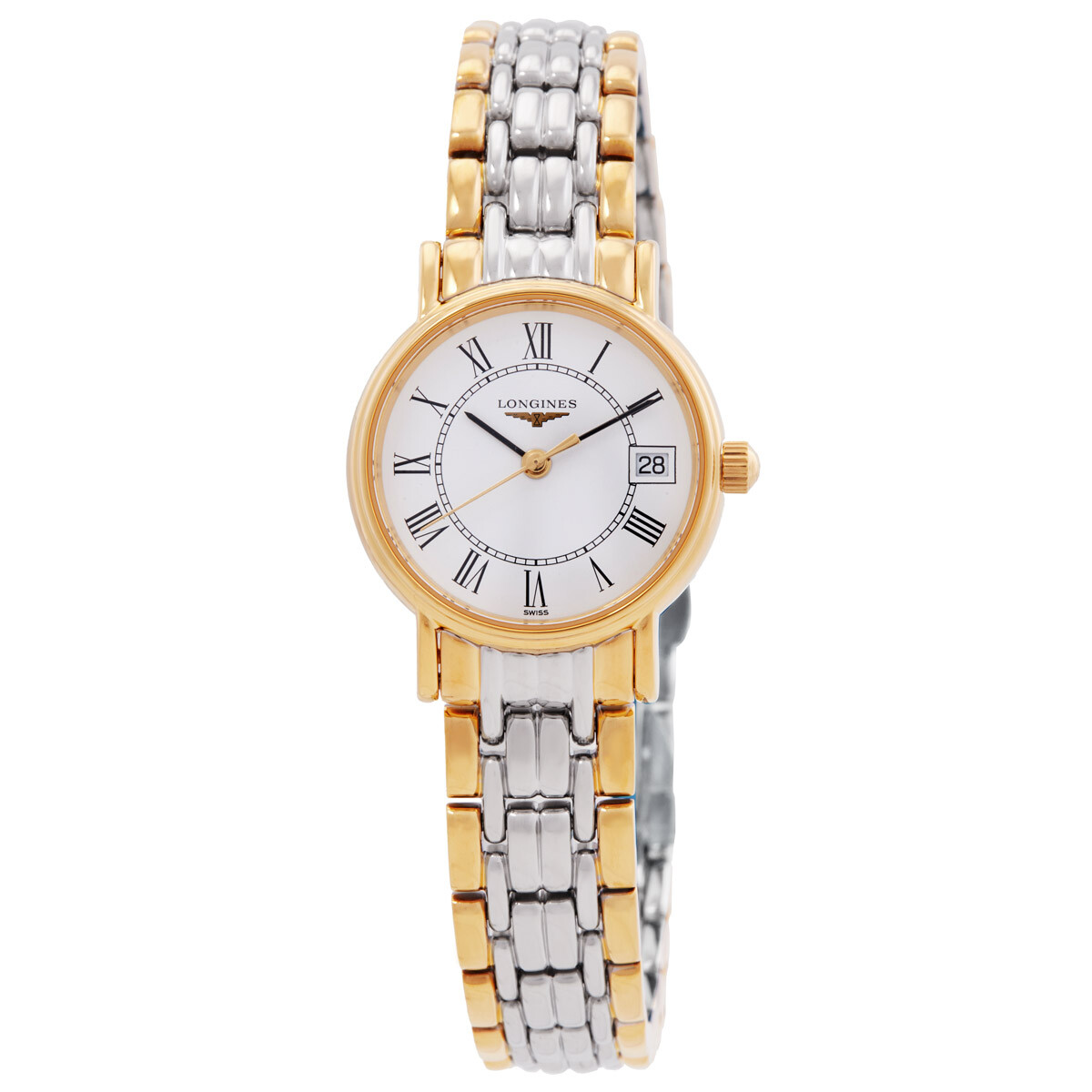 Longines Presence Quartz White Dial Ladies Watch L4.319.2.11.7