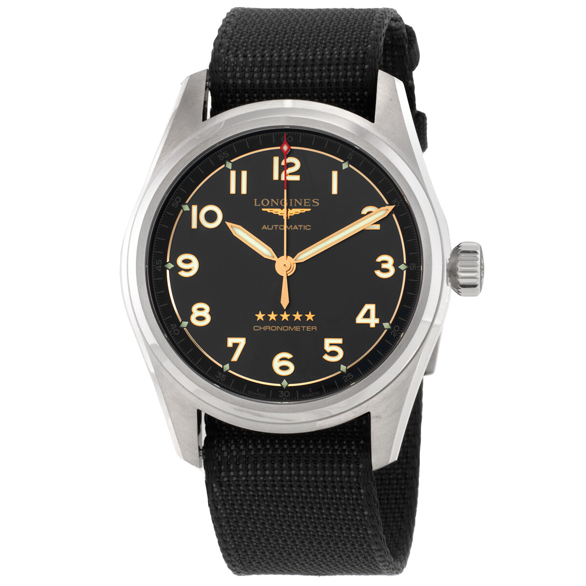 Longines Spirit Automatic Black Dial Men's Watch L3.811.1.53.2