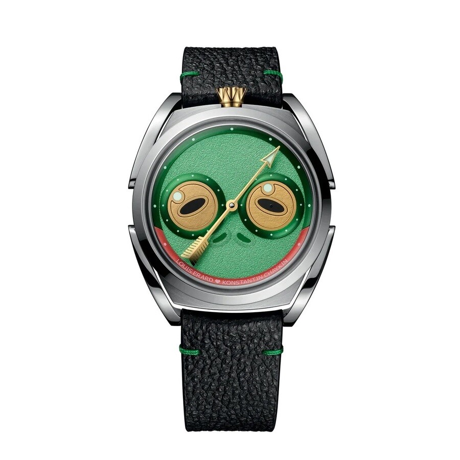 Louis Erard Unfrogettable Green Green Dial Men's Watch 85340AA01.BVA191