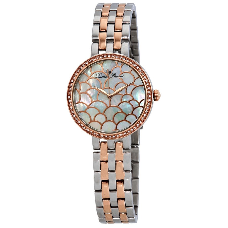 Lucien Piccard Ava Mother of Pearl Dial Ladies Watch LP-28022-SR-22MOP