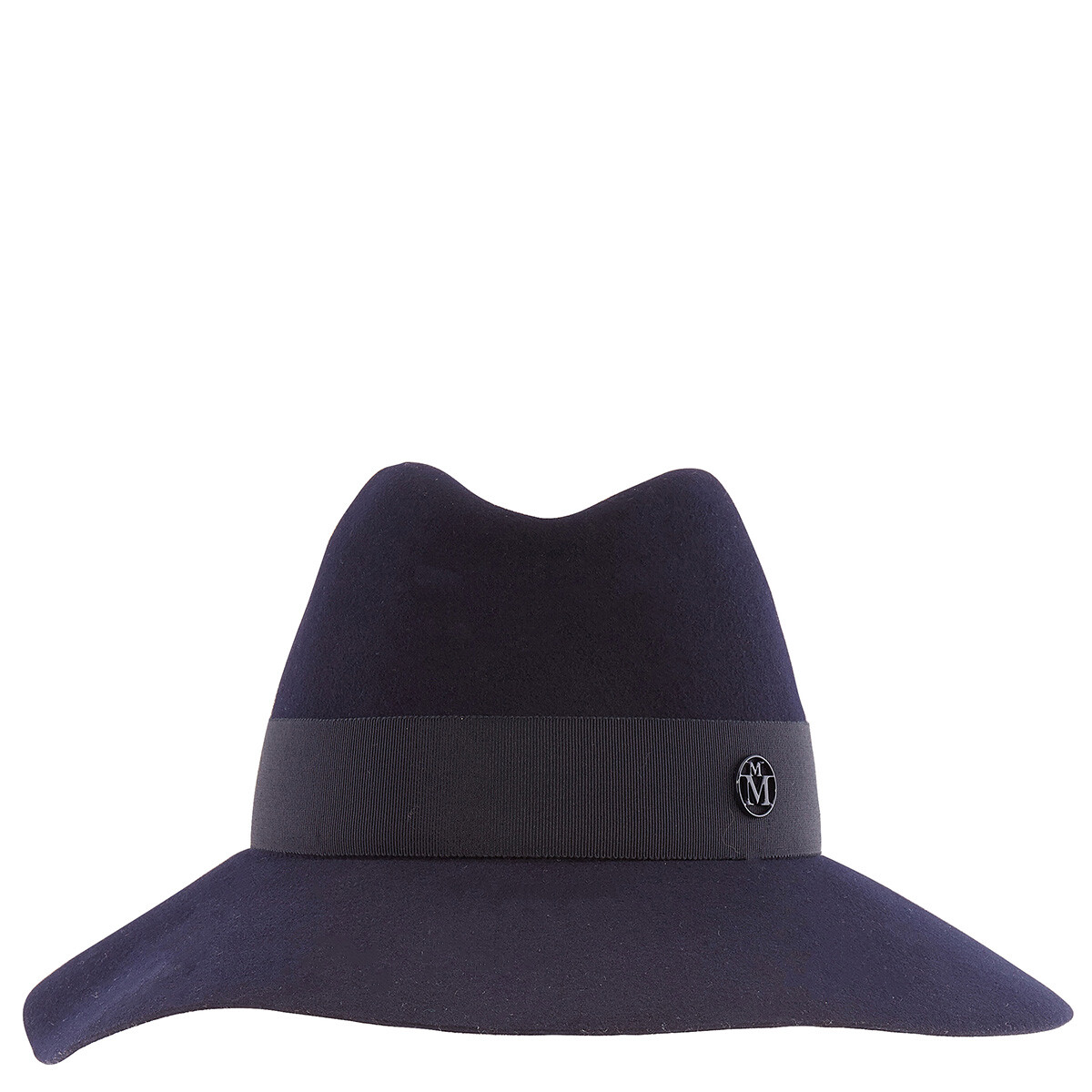 Maison Michel Flore Tweed Basque Beret 2316016001-Shiny blue 