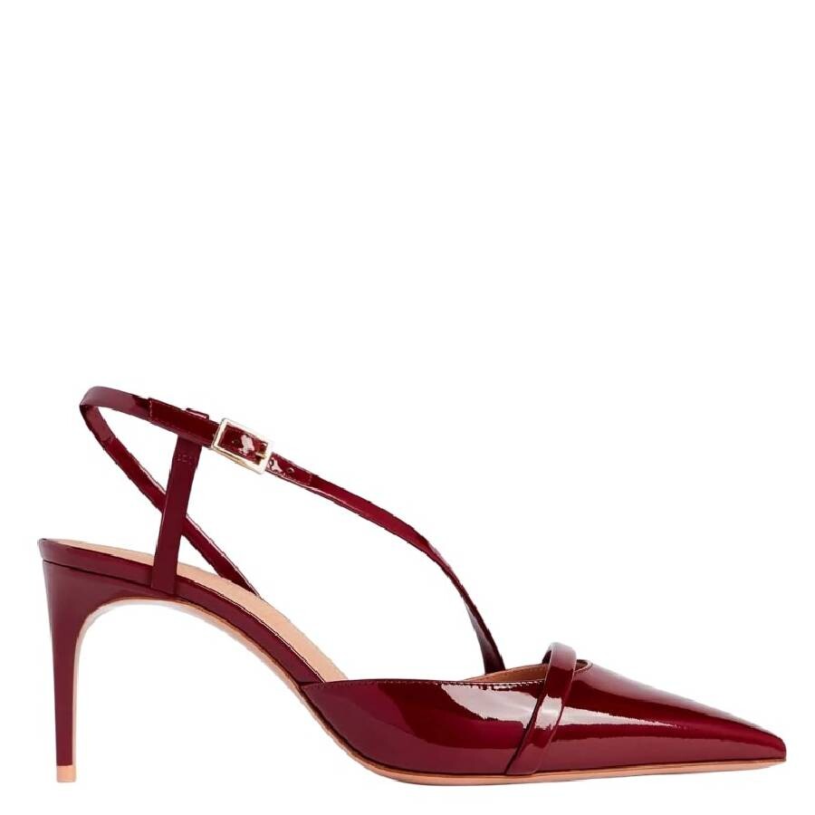 Maureen 70 Pointed Leather Mules