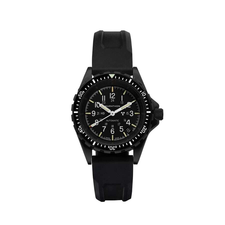 Marathon Anthracite Automatic Black Dial Men's Watch WW194026BK-0130