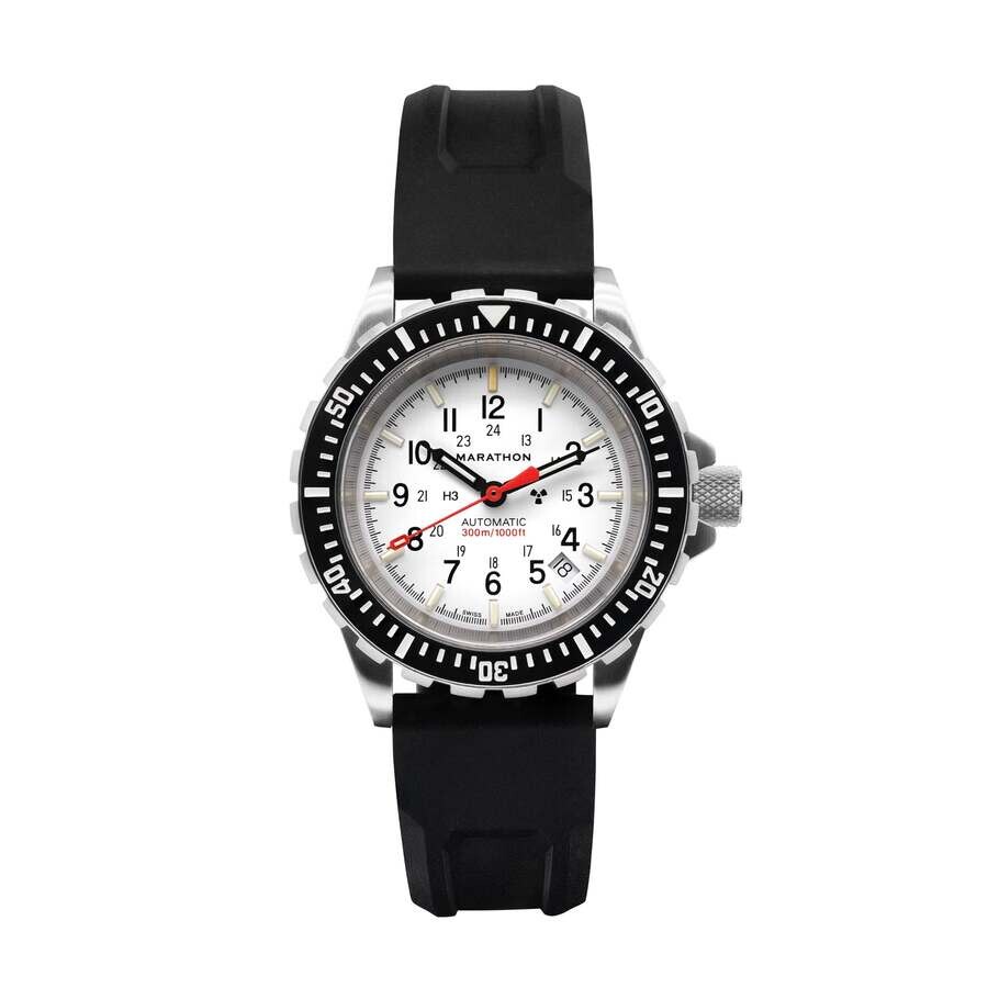 Marathon Gsar Automatic White Dial Men's Watch WW194006SS-0530