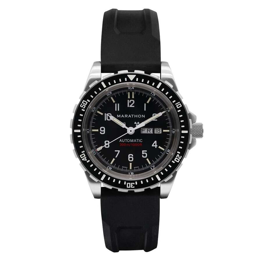 Marathon Jumbo Day/Date Automatic (Jdd) Black Dial Unisex Watch WW194021SS-0130