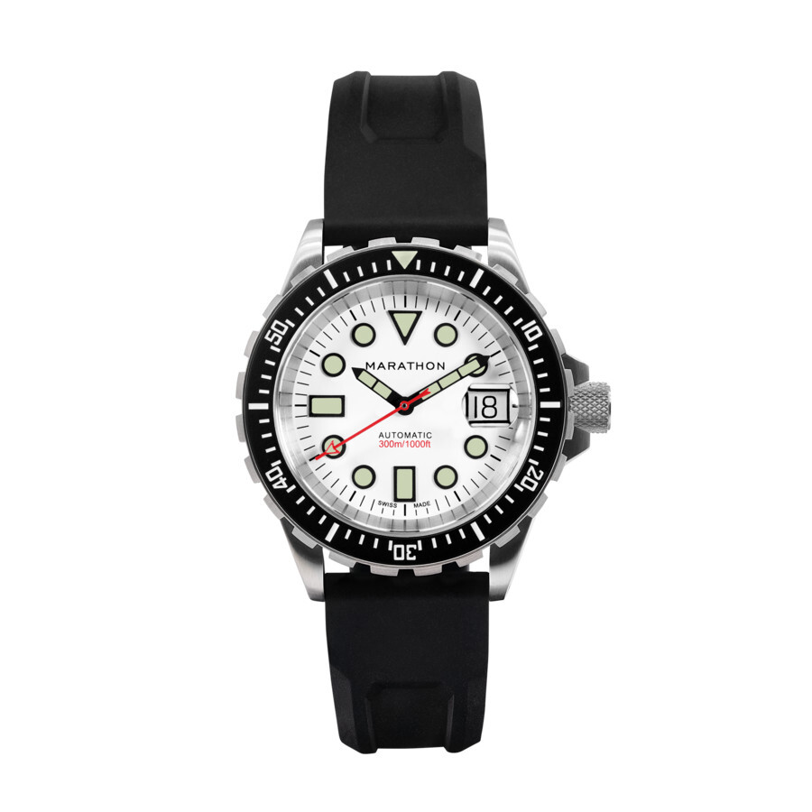 Marathon Osar-D Automatic White Dial Men's Watch WW194006SS-2530
