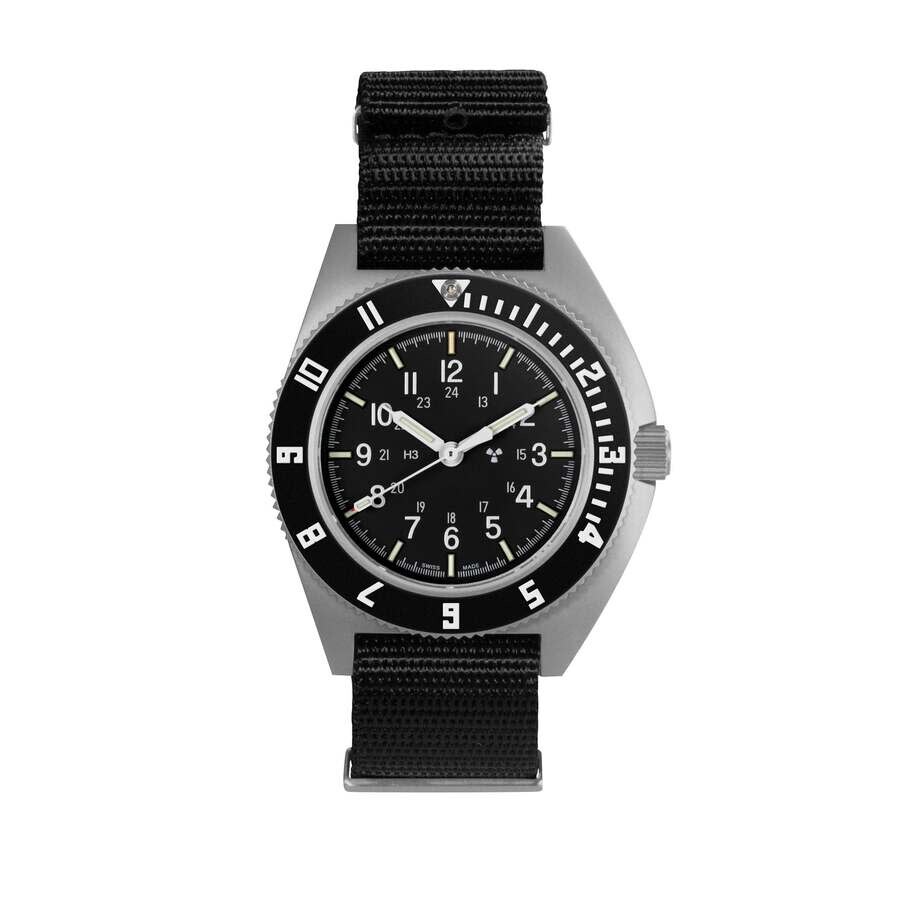 Marathon Ssnav Automatic Sterile Black Dial Unisex Watch WW194029SS-0803-KIT