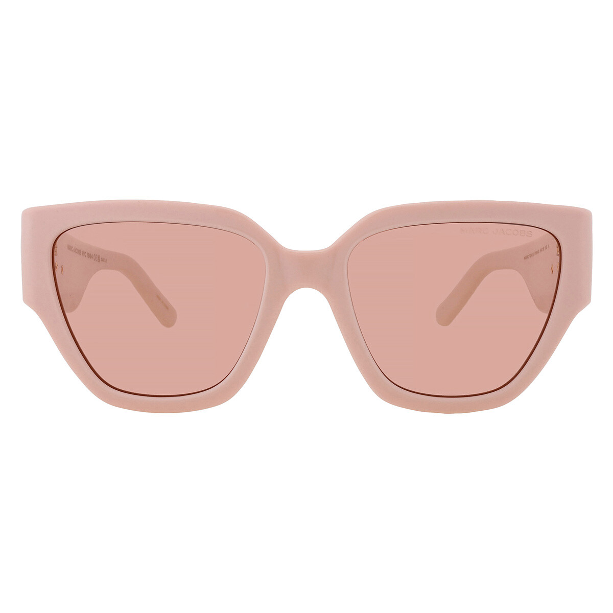 Marc Jacobs Gradient Brown Square Ladies Sunglasses MJ 1061