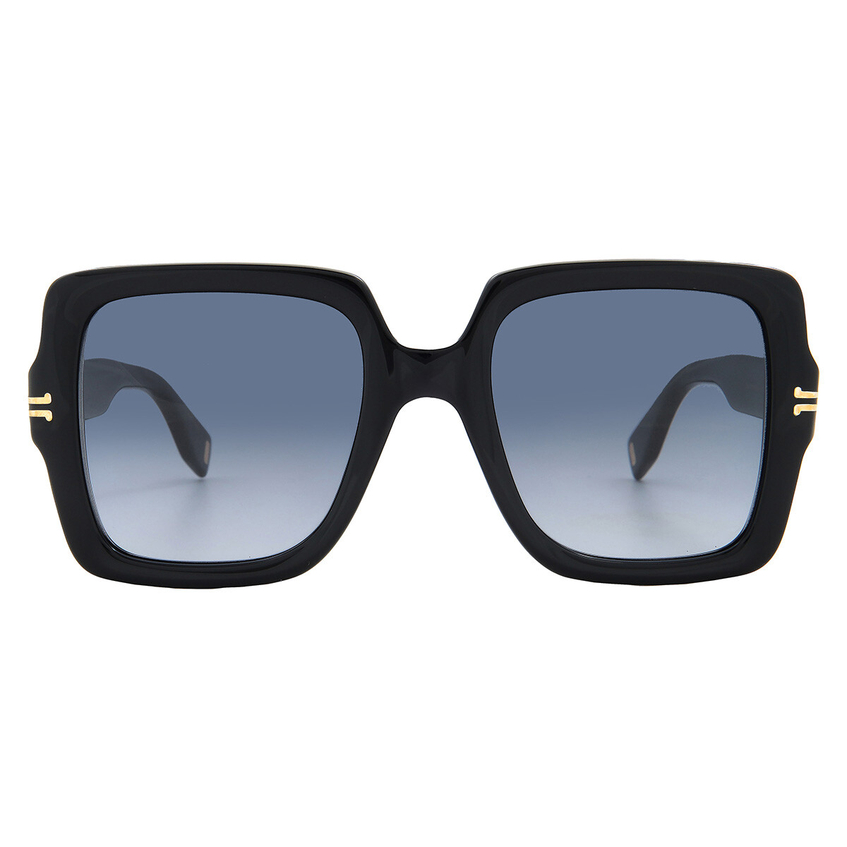 Marc Jacobs Grey Shaded Gold Rectangular Men's Sunglasses MARC 670