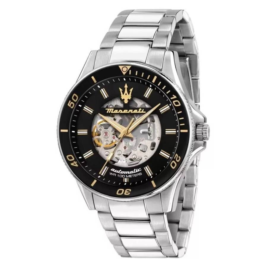 Maserati Sfida Automatic Skeleton Dial Men's Watch R8823140008-T