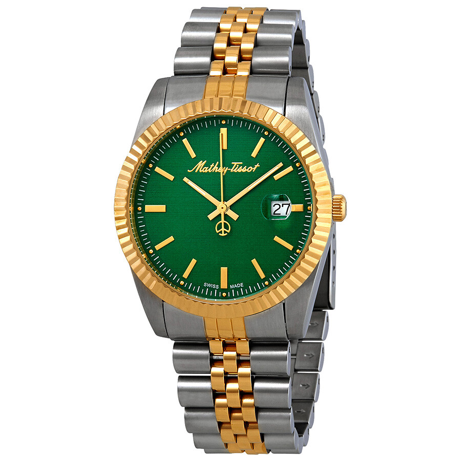 Mathey-Tissot Mathey III Quartz Green Dial Men's Watch H810BV