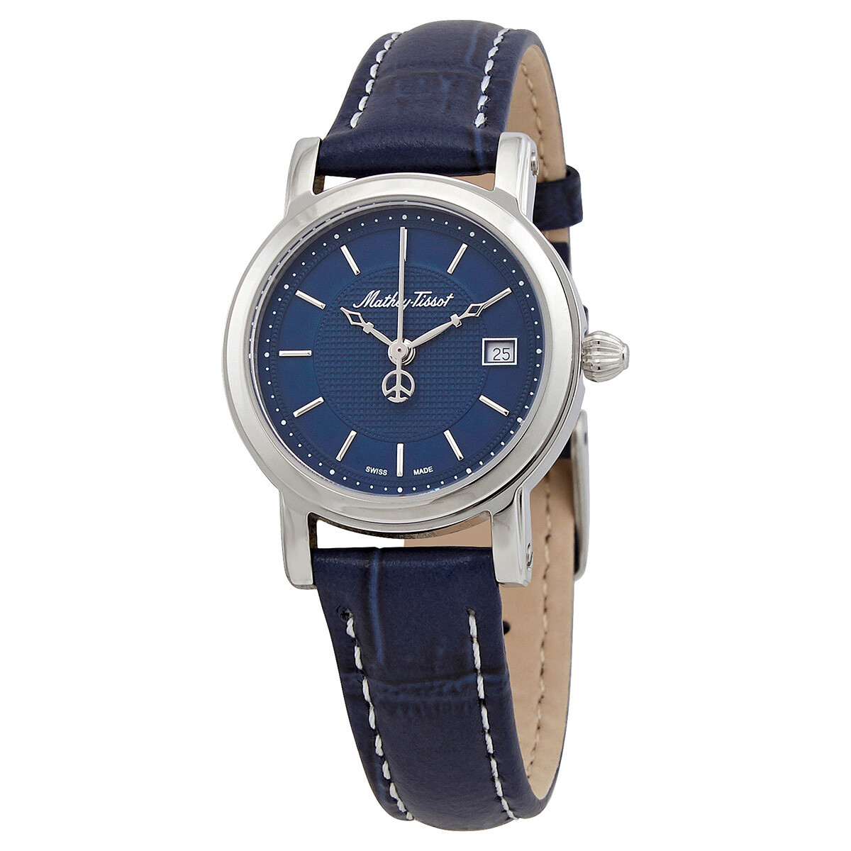 Mathey-Tissot City Quartz Blue Dial Ladies Watch D31186ABU