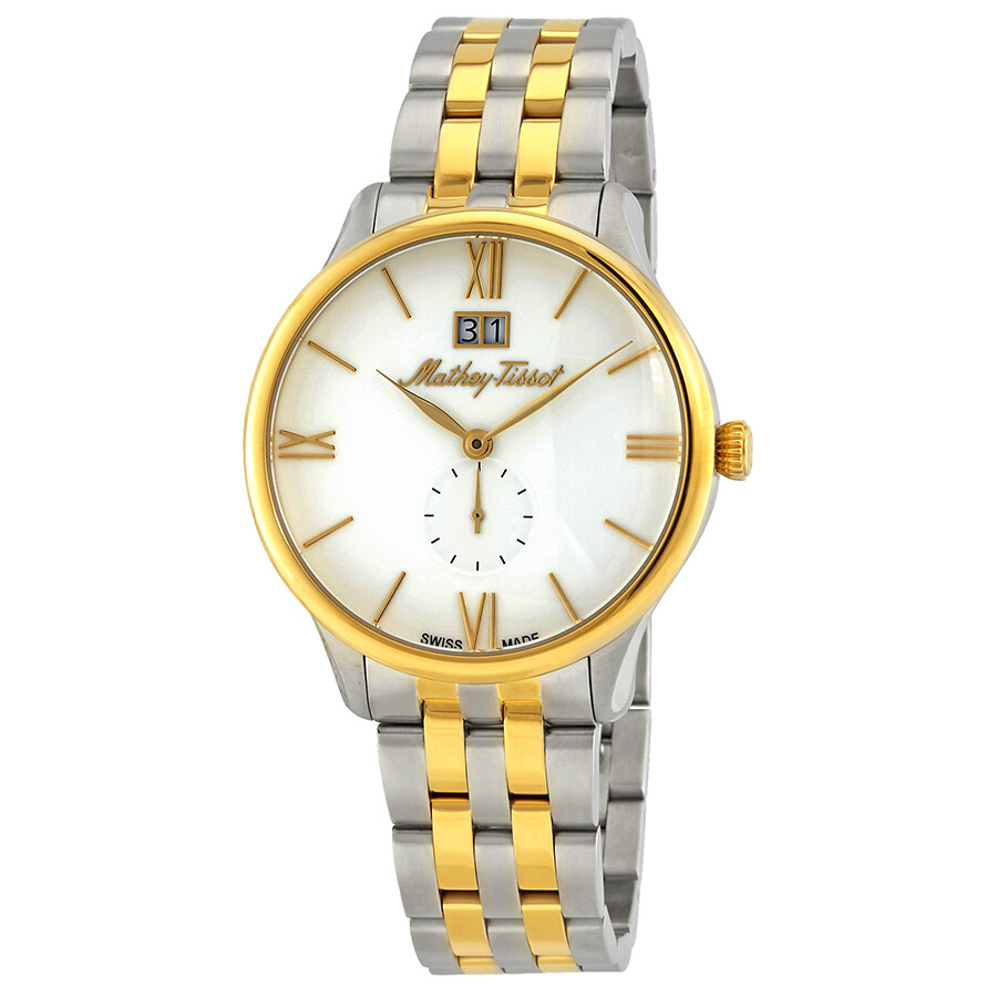 Mathey-Tissot Edmond Metal White Dial Men's Watch H1886MBI