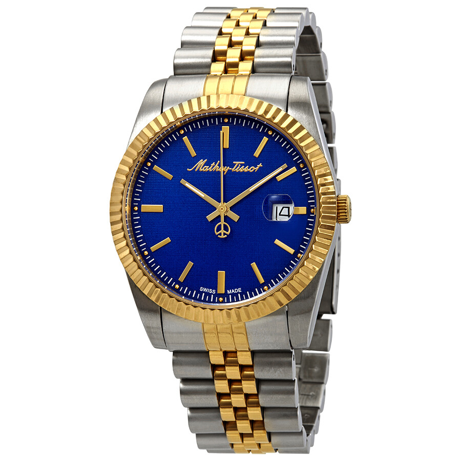 Mathey-Tissot Mathey III Quartz Blue Dial Men's Watch H810BBU