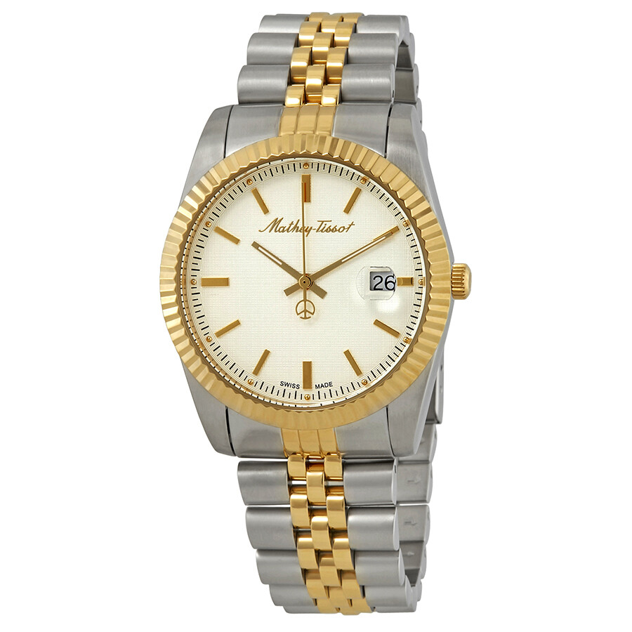 Mathey-Tissot Mathey III Quartz Silver Dial Men's Watch H810BI