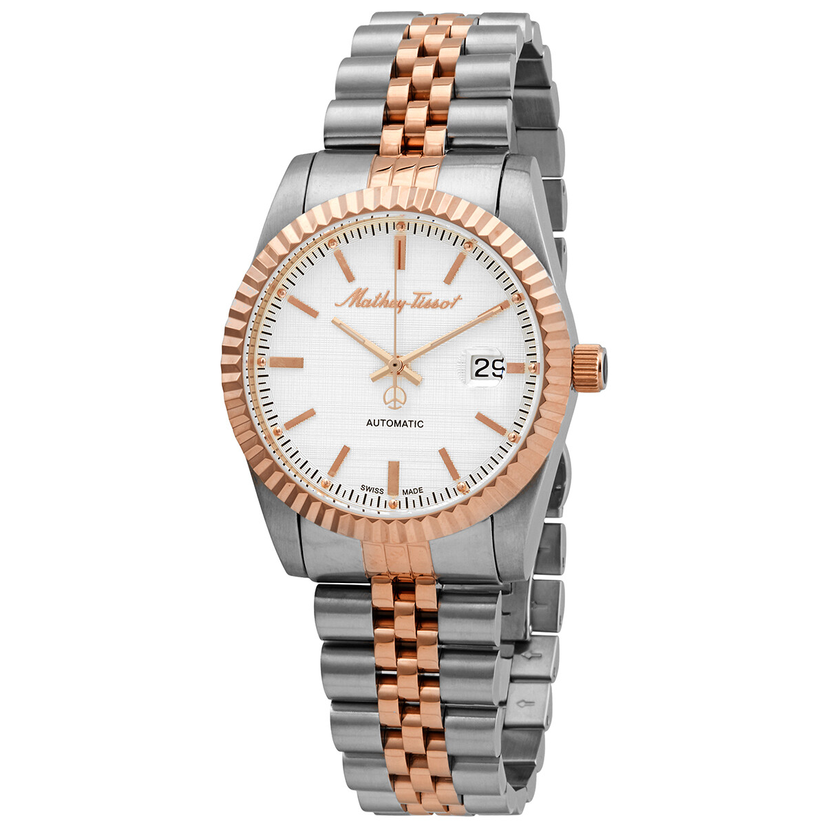 Mathey-Tissot Mathy III Automatic Silver Dial Men's Watch H1810ATRA