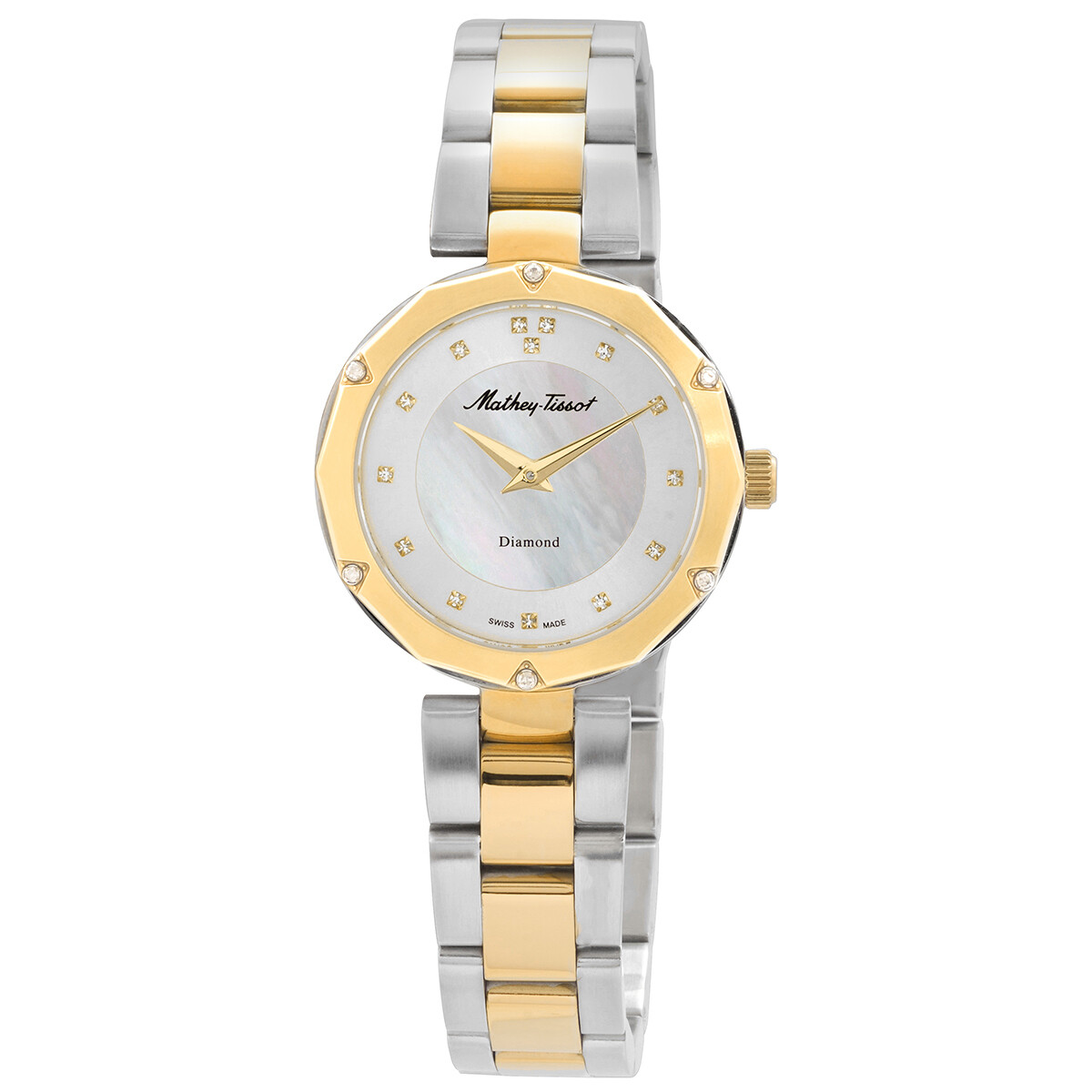 Mathey-Tissot Molly Quartz Diamond Ladies Watch D1087BQYI