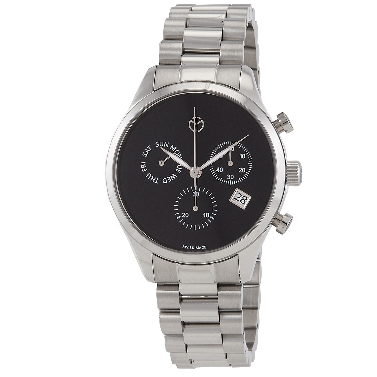 Mathey-Tissot Urban Chrono Chronograph Quartz Black Dial Men's Watch H411CHNM