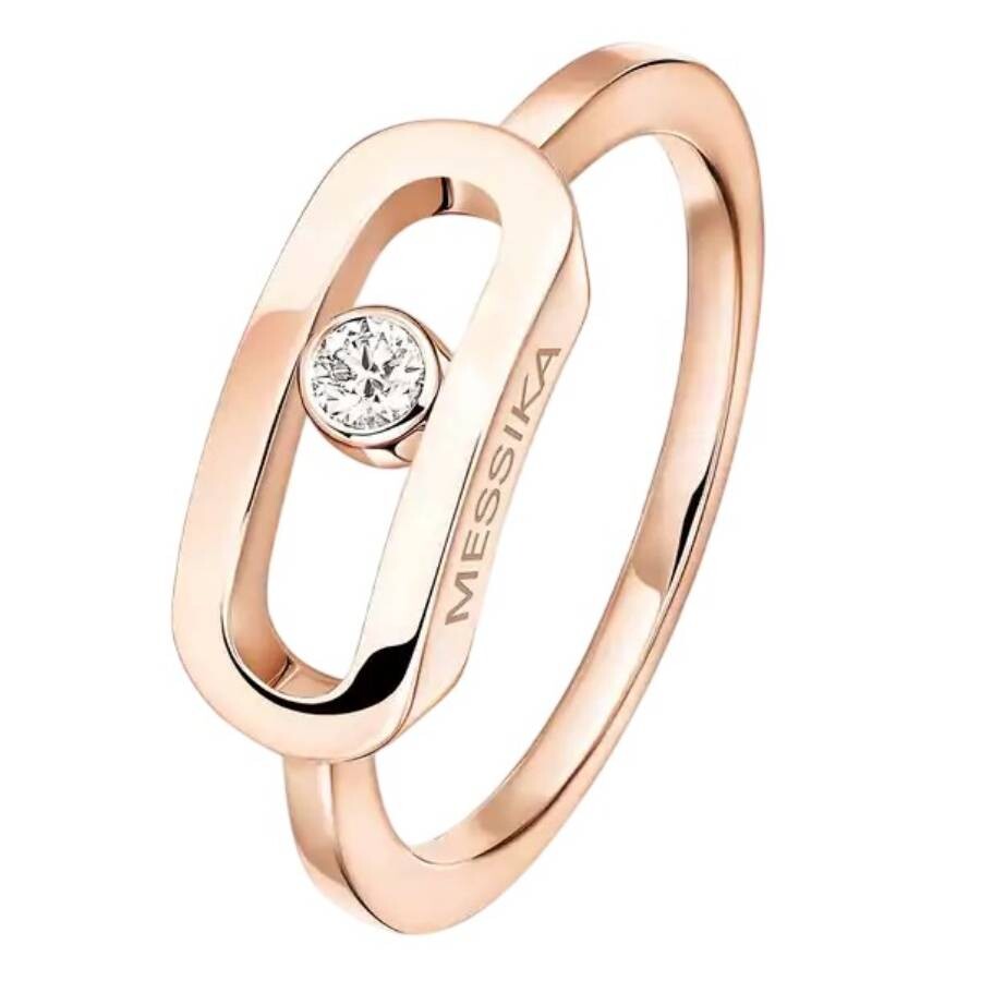 Messika Move Noa 18k Rose Gold Diamond Bangle, Size M 10093-PG - Ladies ...