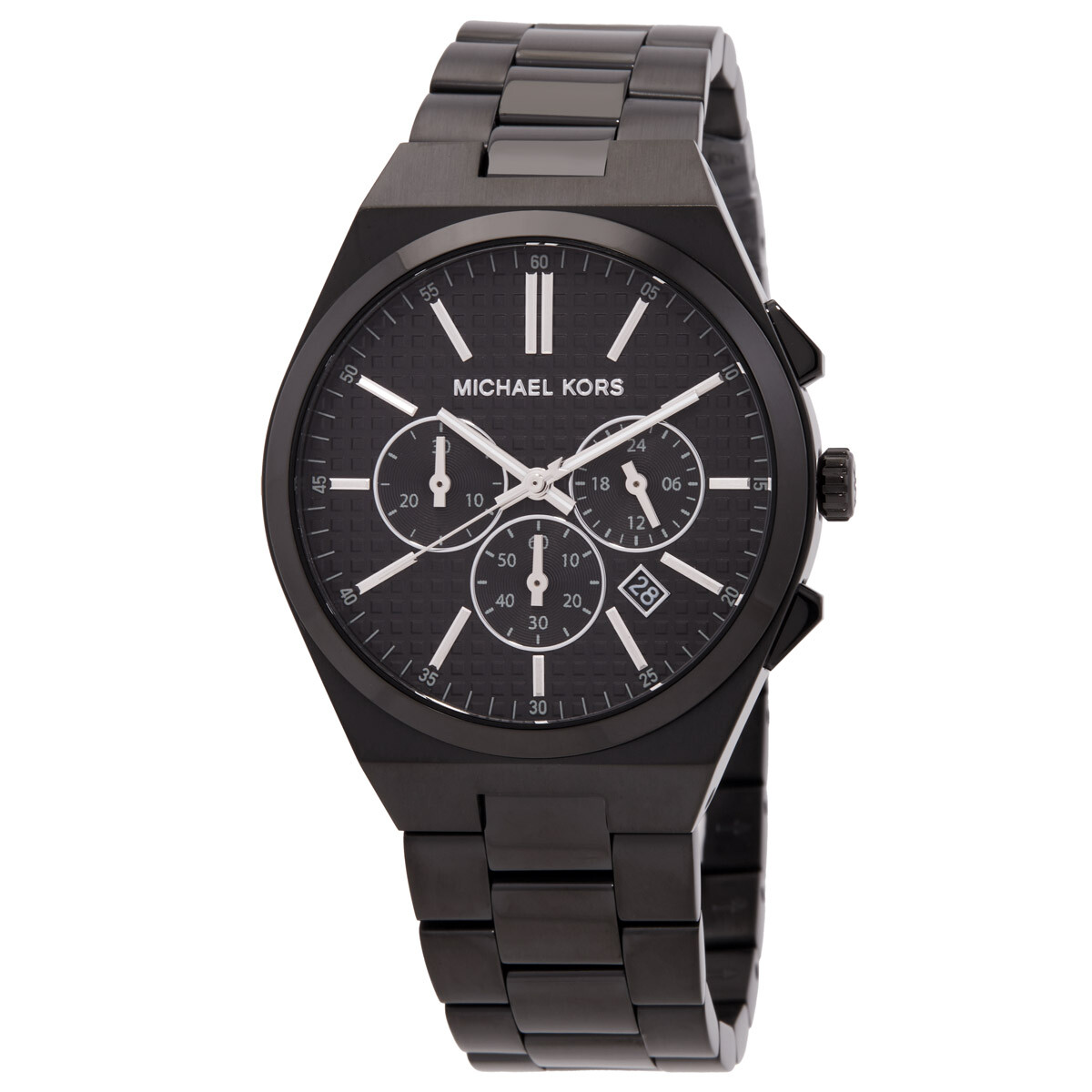 Michael Kors Lennox Chronograph Quartz Black Dial Men's Watch