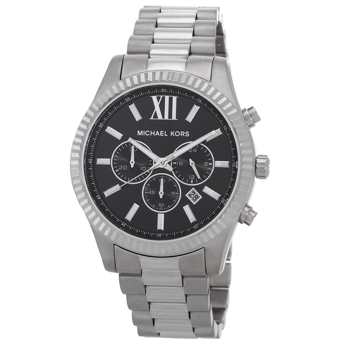 Michael Kors Lexington Chronograph Quartz Watch and Card Case Gift Set MK1091SET