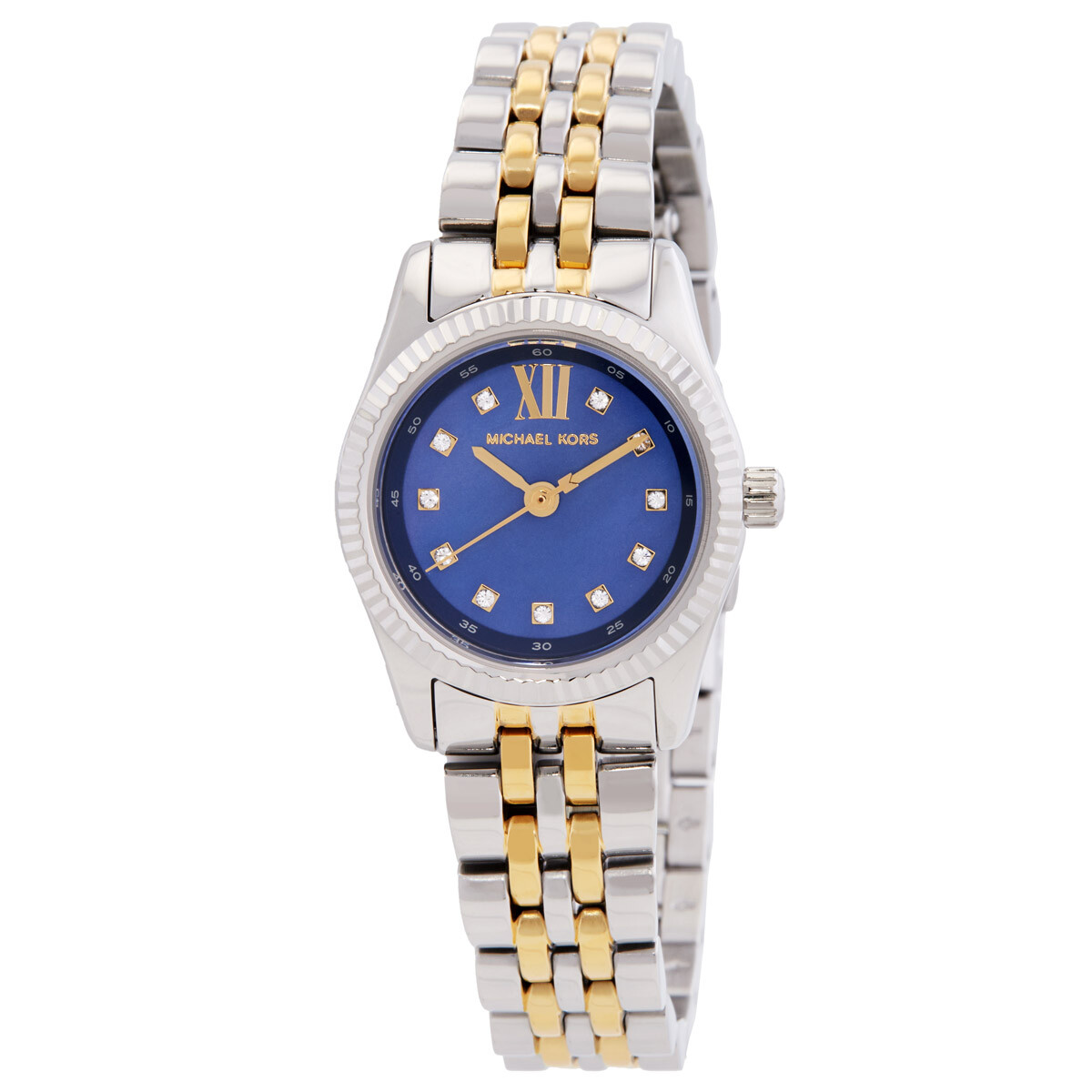 Michael Kors Lexington Quartz Blue Mother of Pearl Dial Ladies Watch MK4865