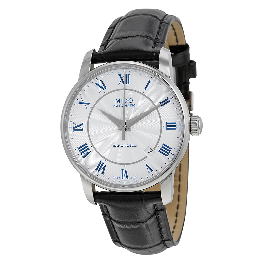 Mido Baroncelli Automatic White Dial Men's Watch M86004214