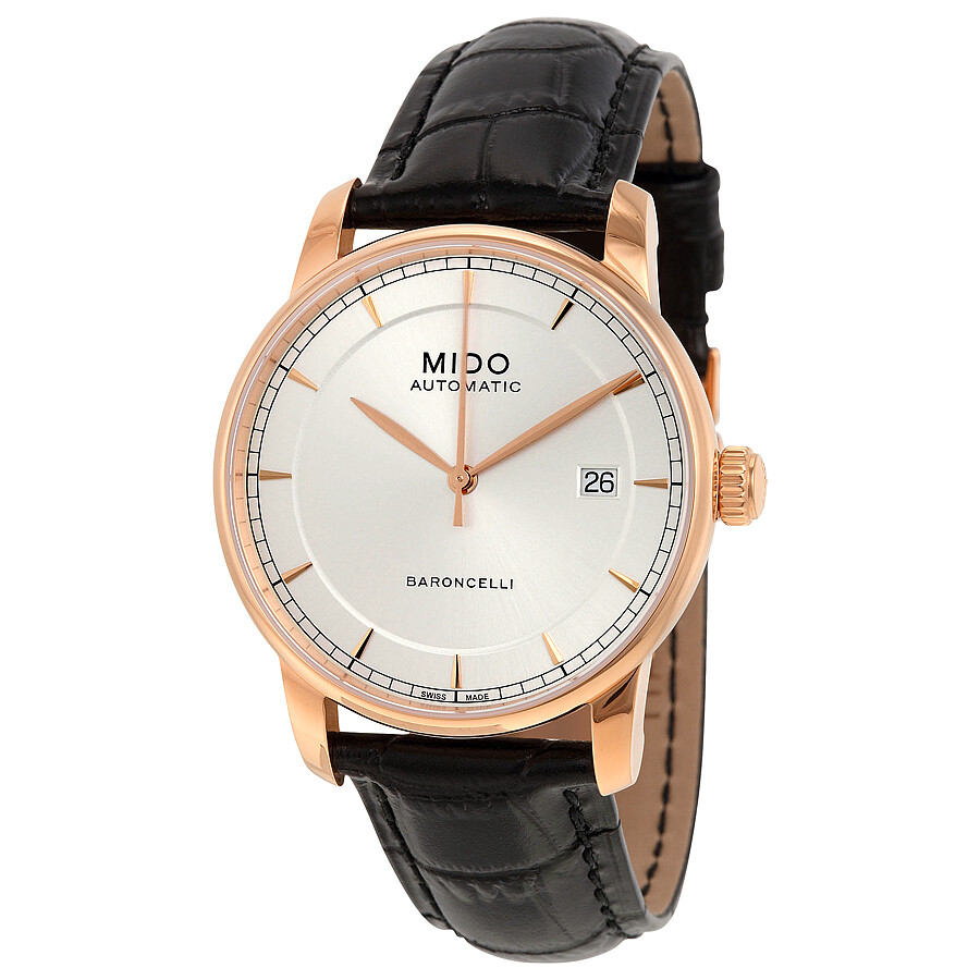 Mido Baroncelli II Automatic Silver Dial Men's Watch M86003104