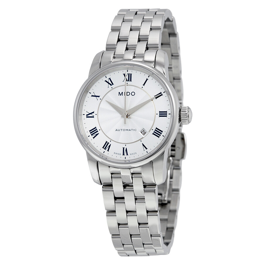Mido Baroncelli II Automatic Silver Dial Ladies Watch M76004211