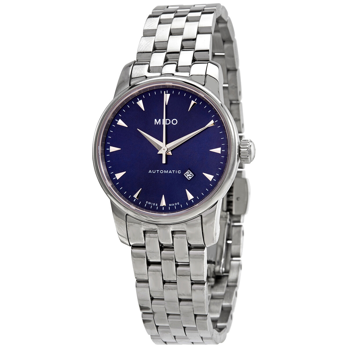 Mido Baroncelli Midnight Blue Lady Automatic Blue Dial Watch M7600.4.15.1