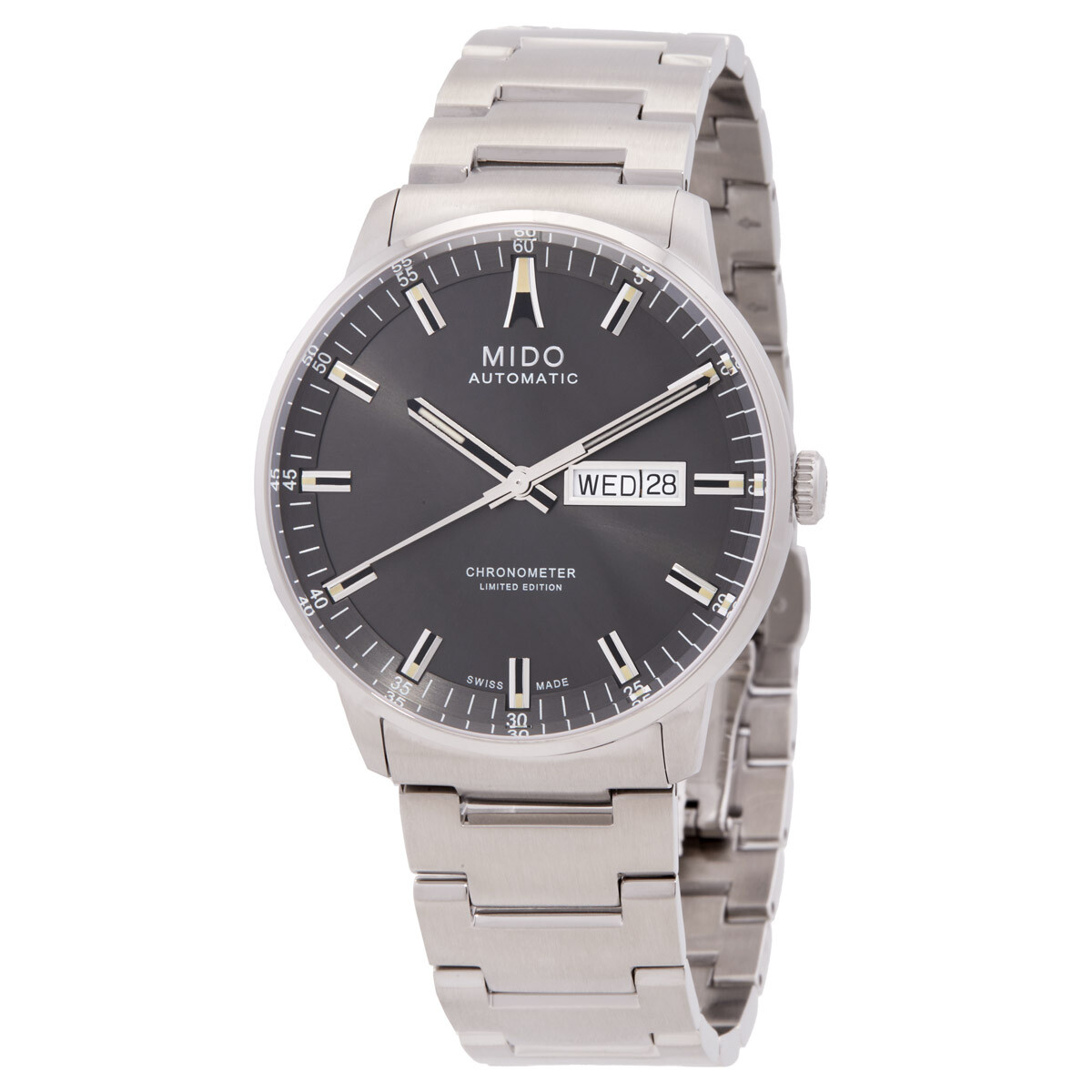 Mido Commander IBA Automatic Anthracite Dial Men's Watch M0214311106102