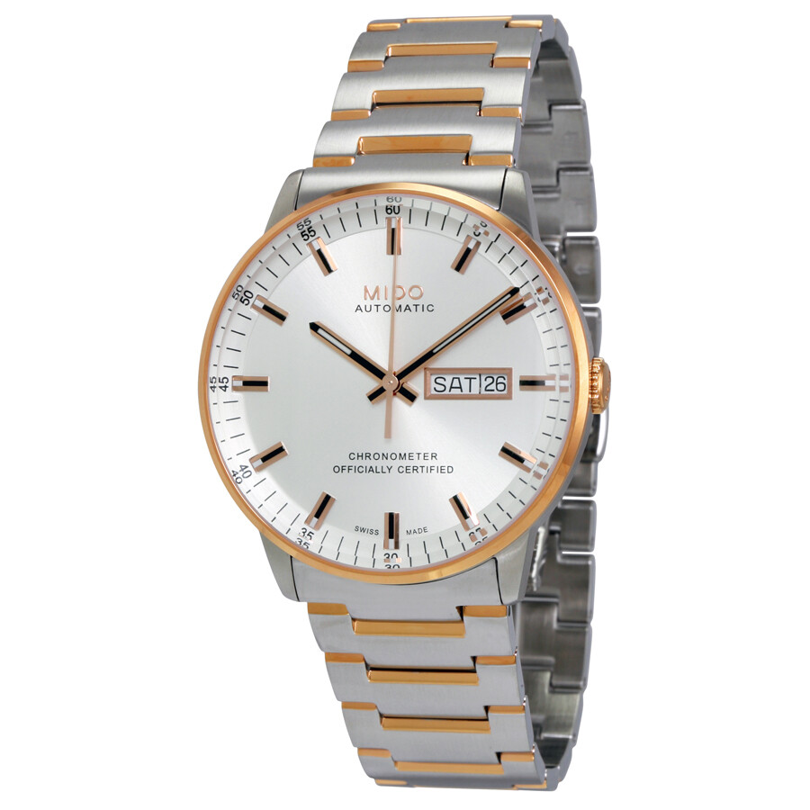Mido Commander II Automatic Chronometer Silver Dial Men's Watch M021.431.22.031.00