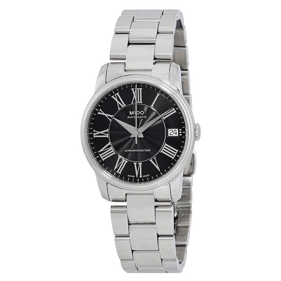 Mido Baroncelli III Automatic Black Dial Ladies Watch M010.208.11.053.00
