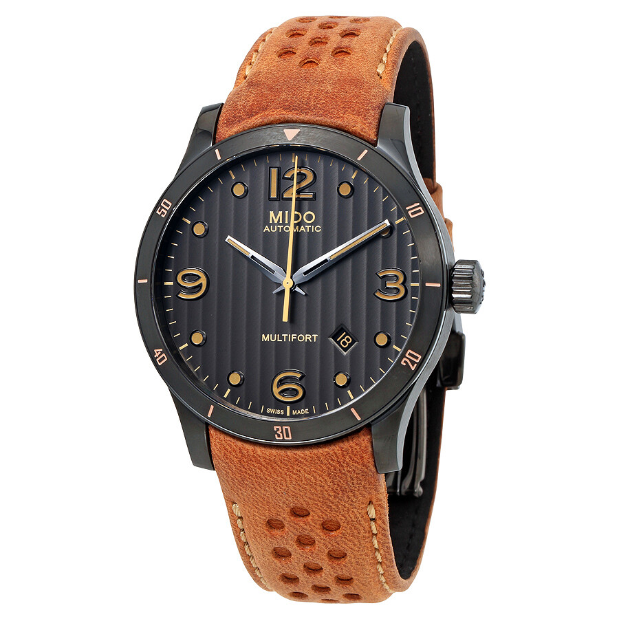 Mido Multifort Automatic Anthracite Dial Men's Watch M025.407.36.061.10