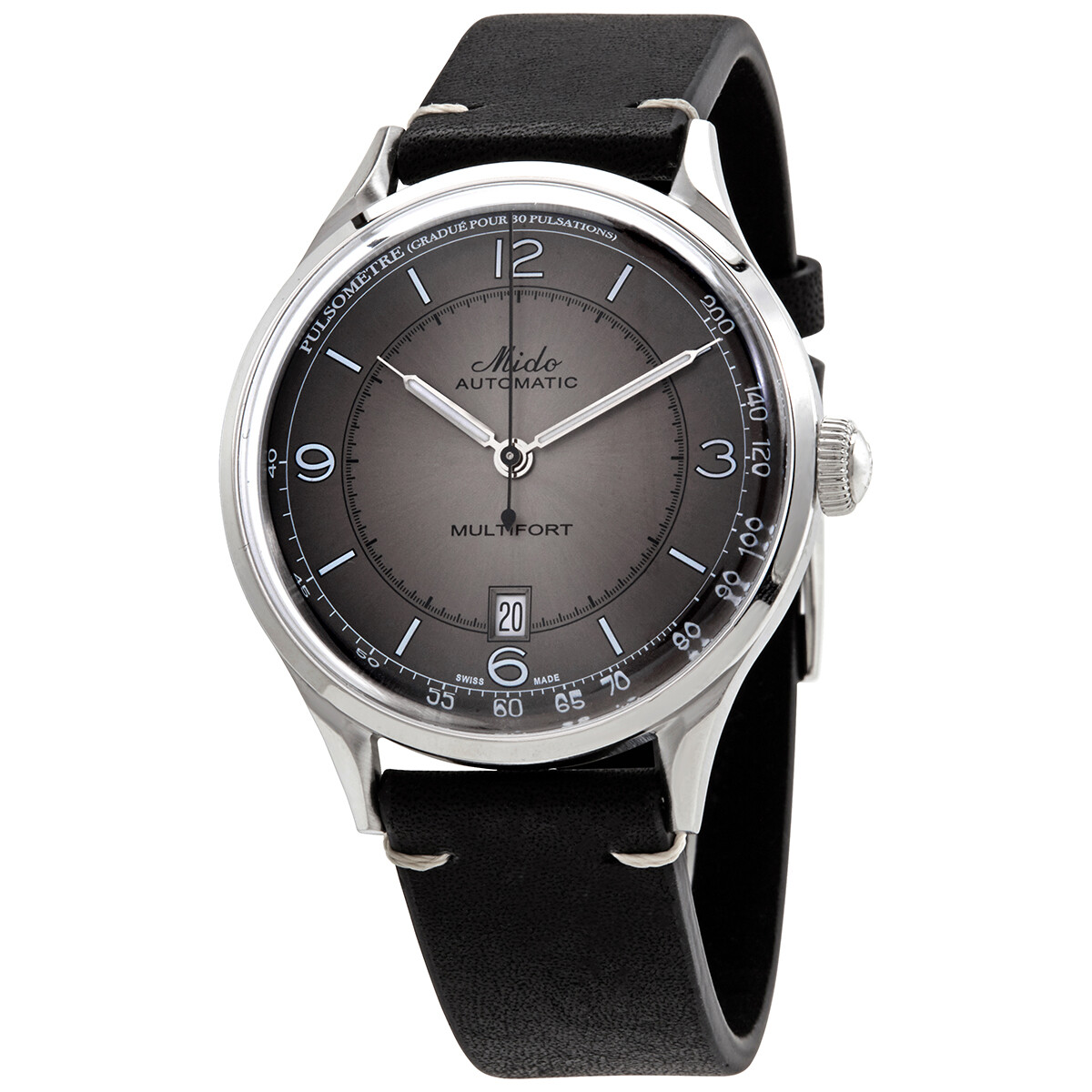 Mido Multifort Automatic Anthracite Dial Men's Watch M0404071606000