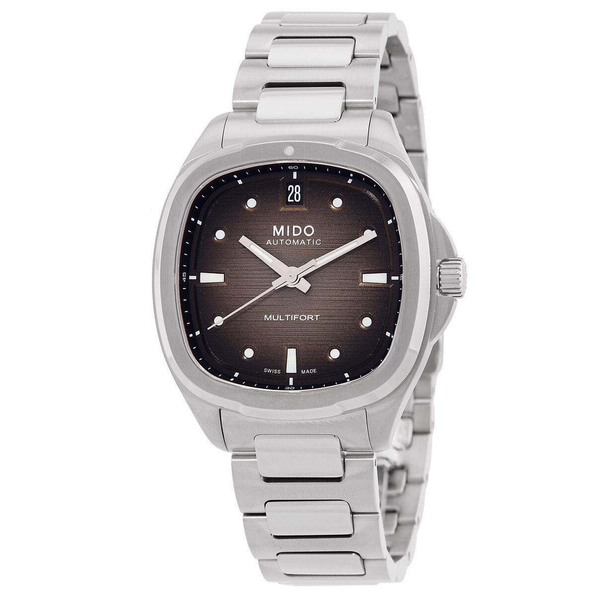 Mido Multifort TV Automatic Black Dial Ladies Watch M0493071108100